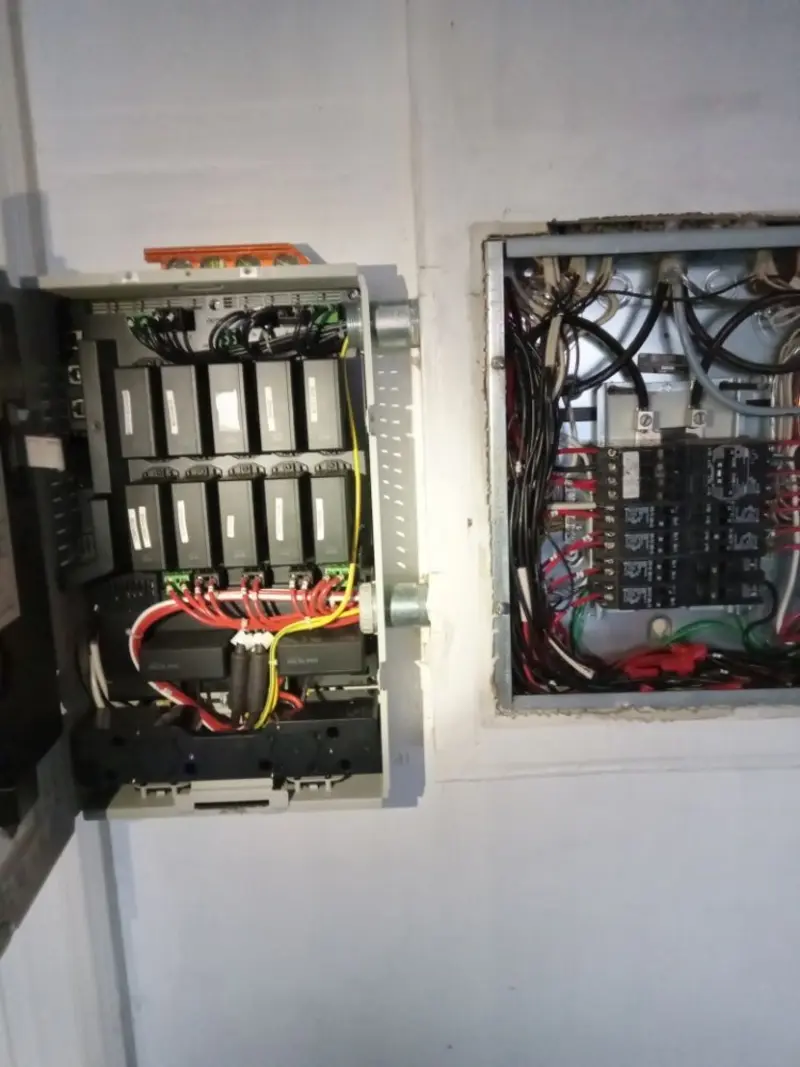 Electrical panel upgrade completed for Commercial Electrician Services in Morrisville